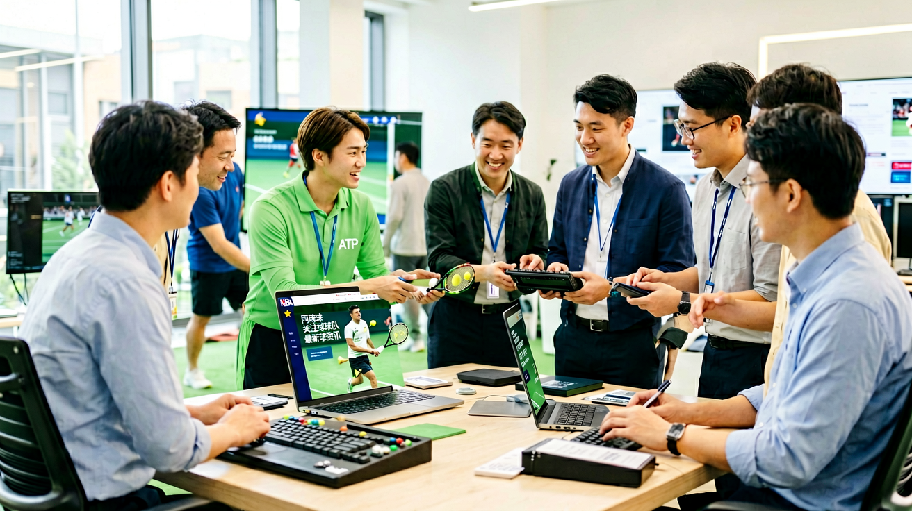 MK体育球队动态板块，展示网球选手资讯入口